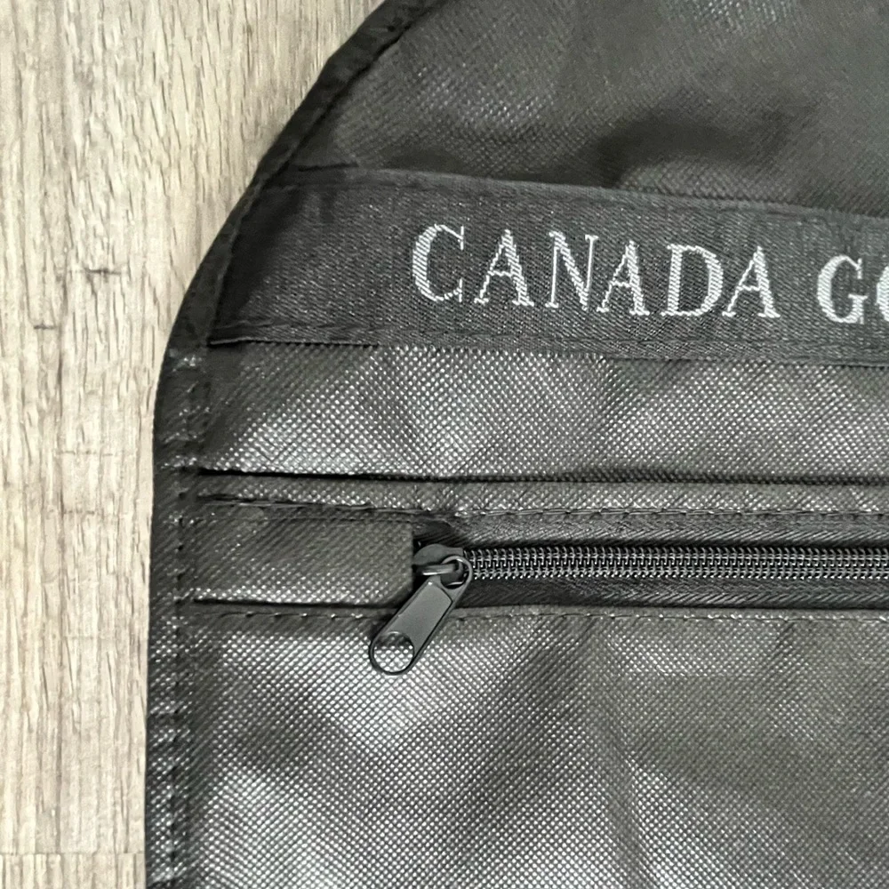 Canada Goose Garment Bag Dust Cover Coat Jacket Storage Zip Black Travel Protect